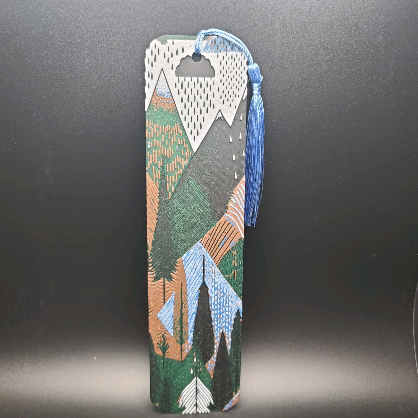 Outdoors 3d printed Bookmark