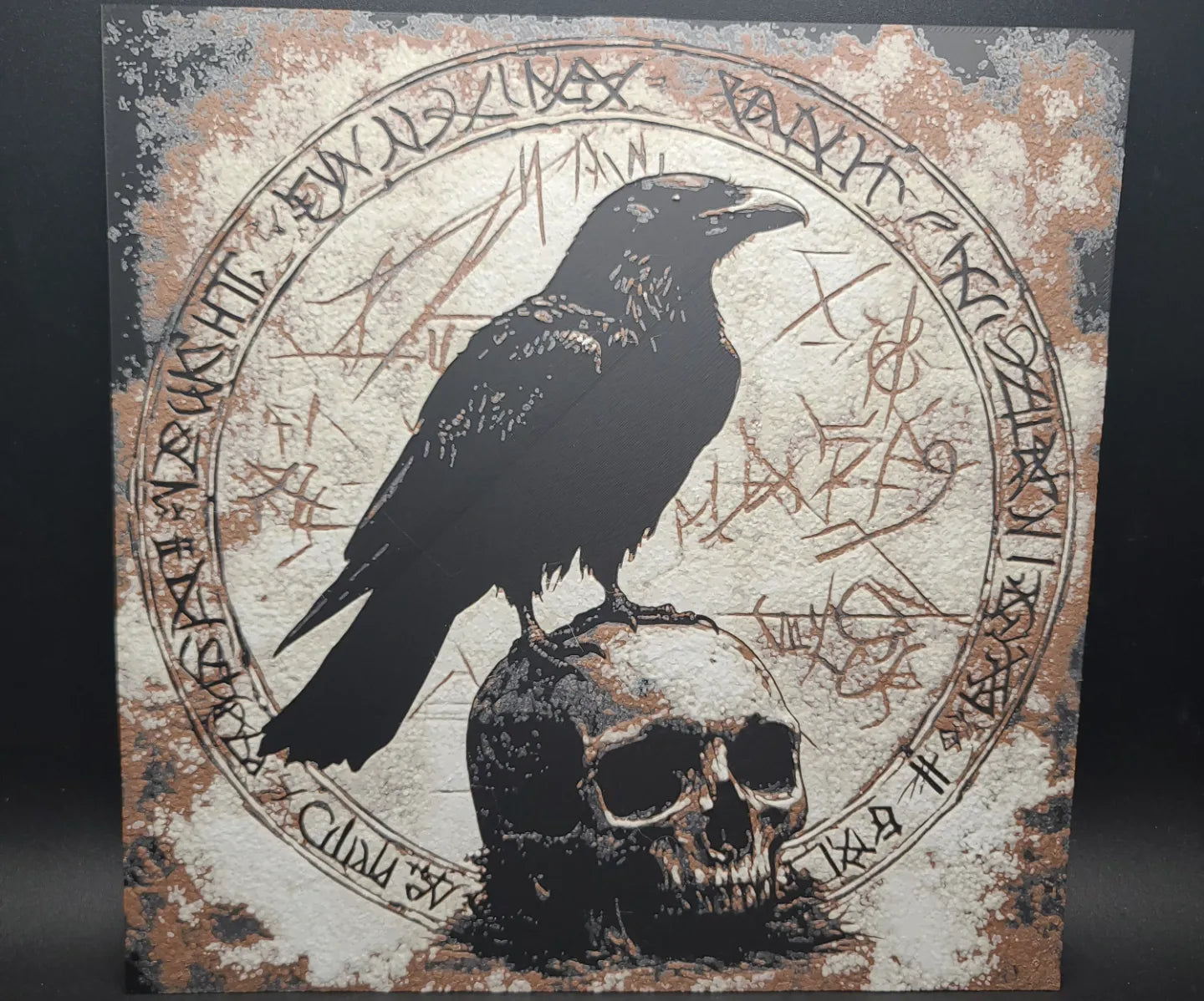 Odin's Crow Hueforge Wall Art