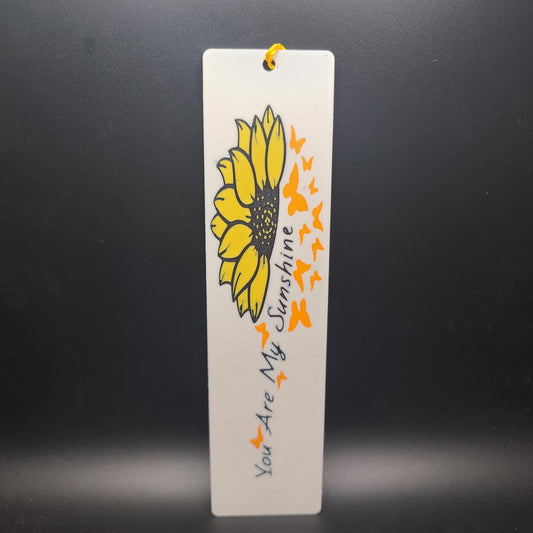 “Sun’s Out, Books Out” – 3D Printed Sunflower Bookmark