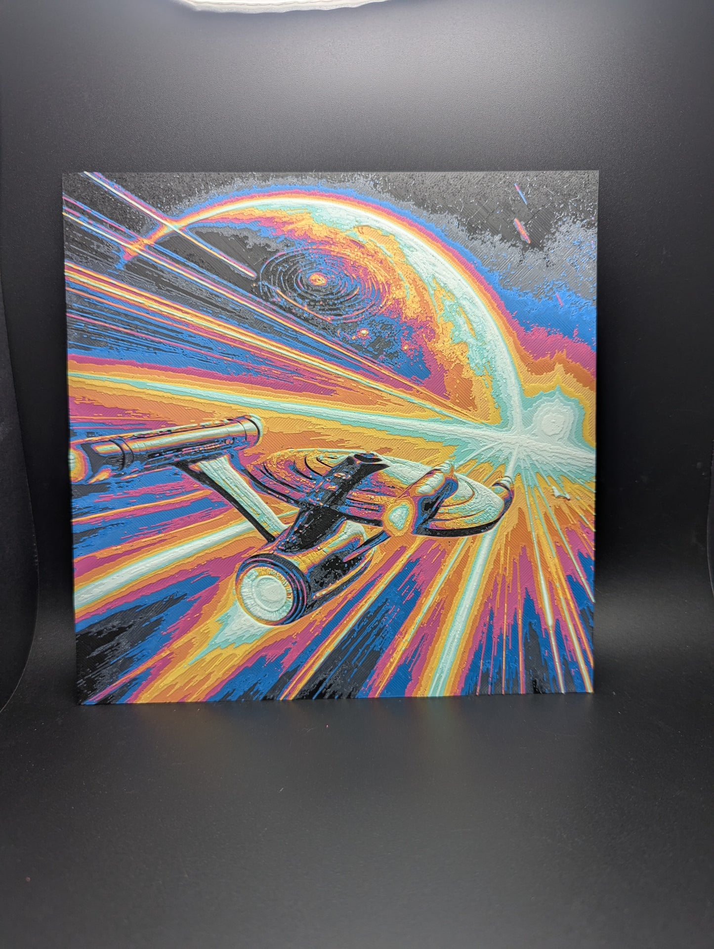 Enterprise Hueforge Wall Art