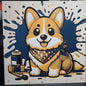 Corgi Wall Hueforge Wall Art