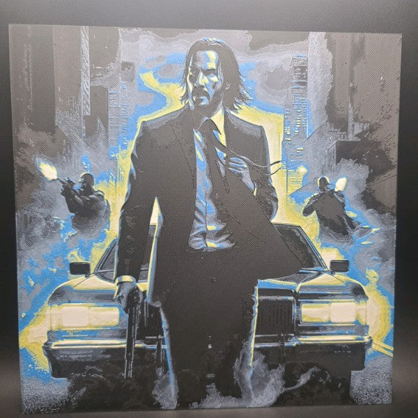 Mr. Wick Hueforge Wall Art