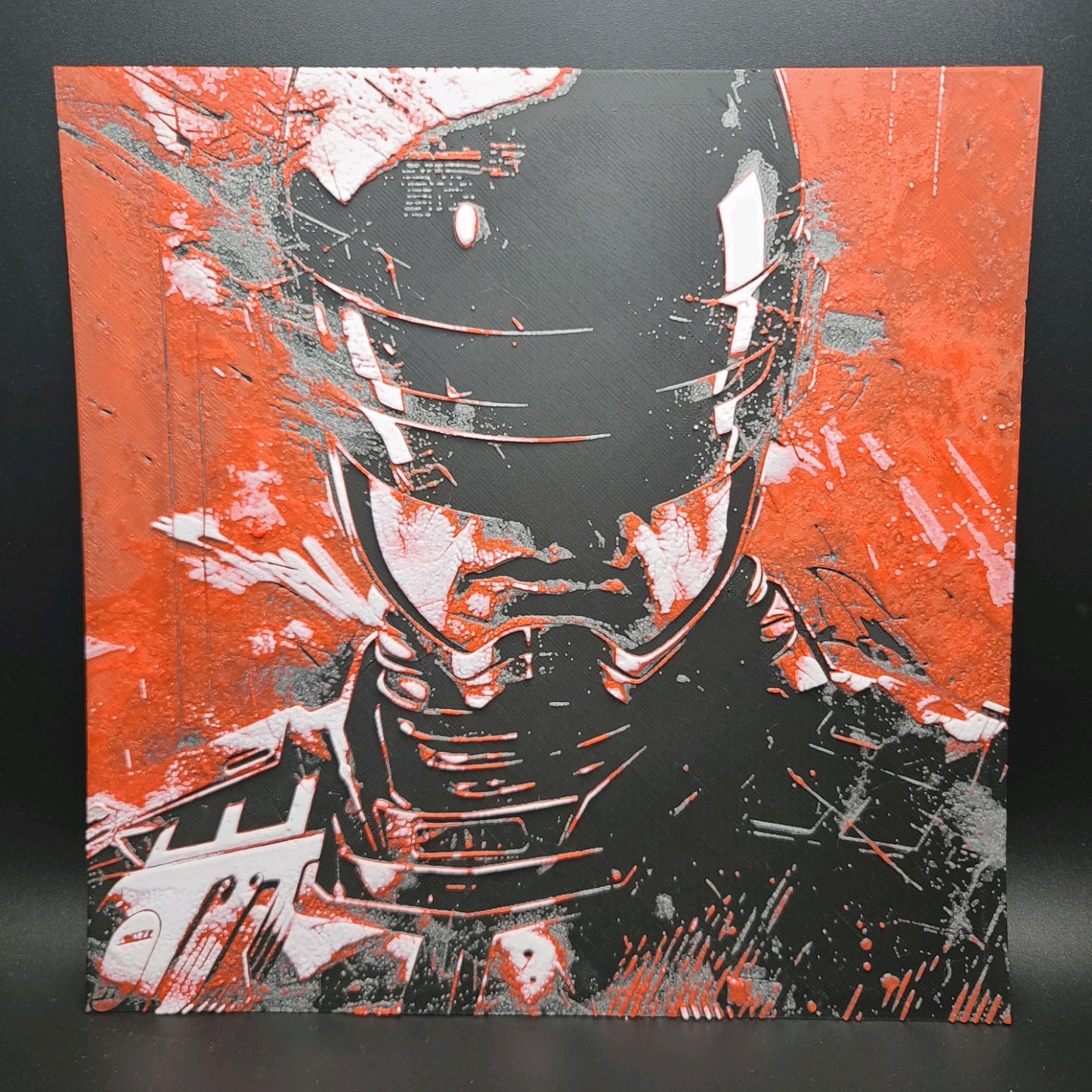 Robocop Hueforge Wall Art