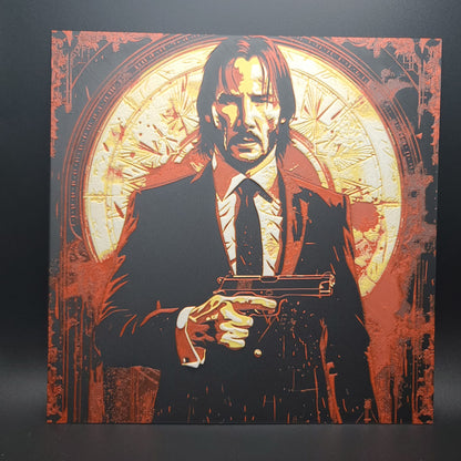 Mr. Wick Hueforge Wall Art