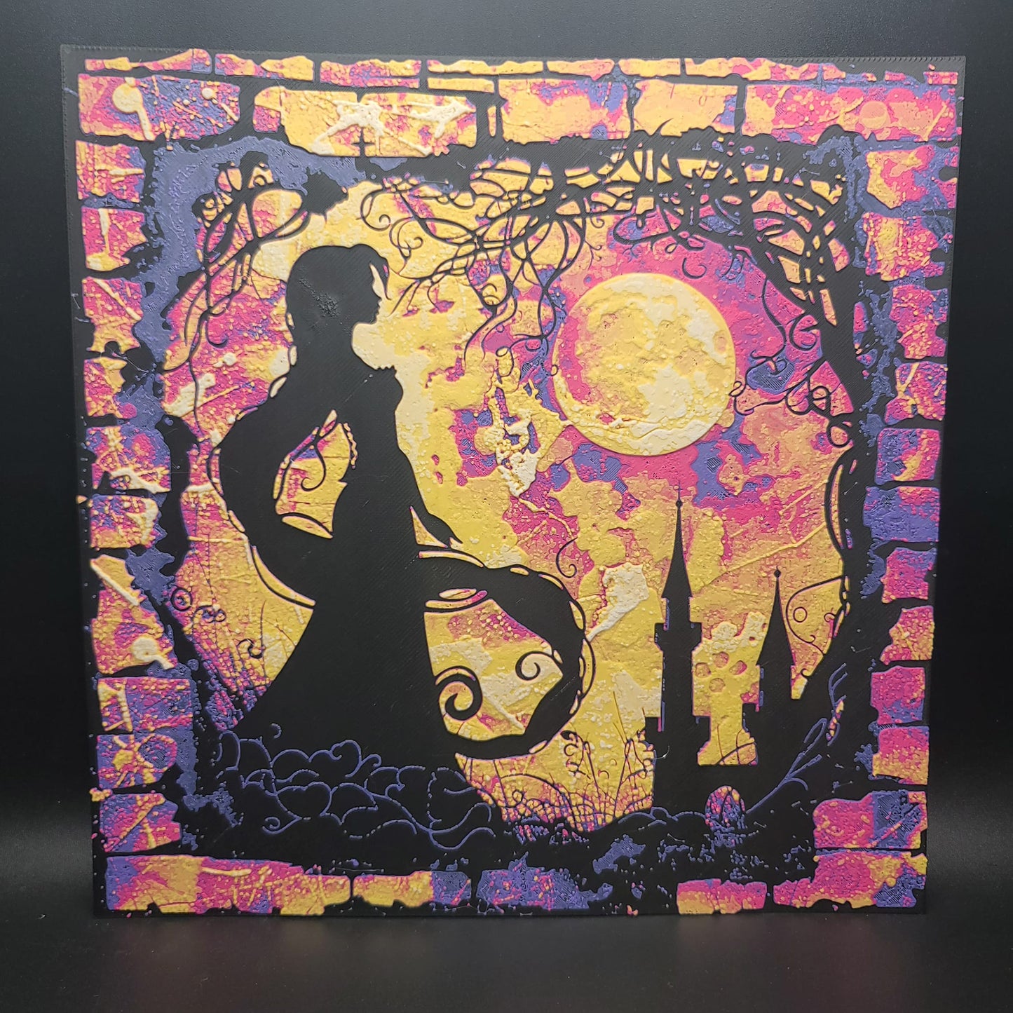 Rapunzel Hueforge Wall Art