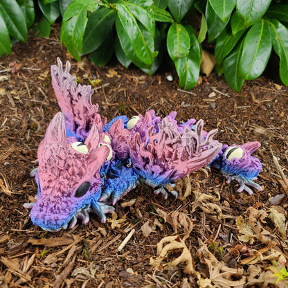 3D Printed Articulated Dragons