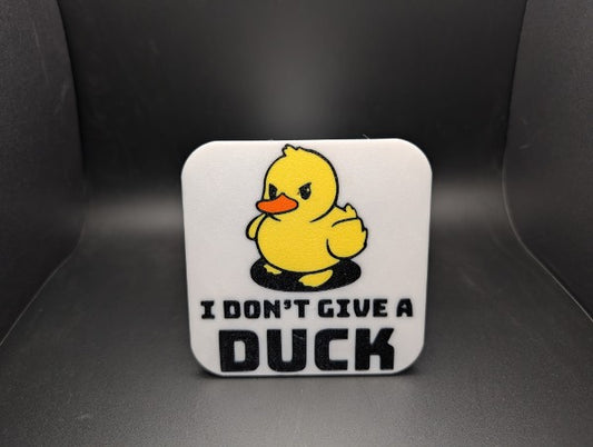 I Don't Give a Duck Trailer Hitch Cover