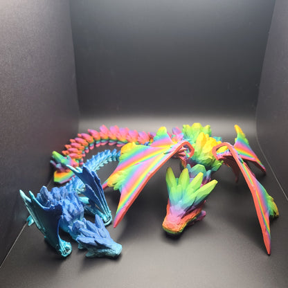 3D Printed Articulated Dragons