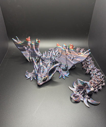 3D Printed Articulated Dragons