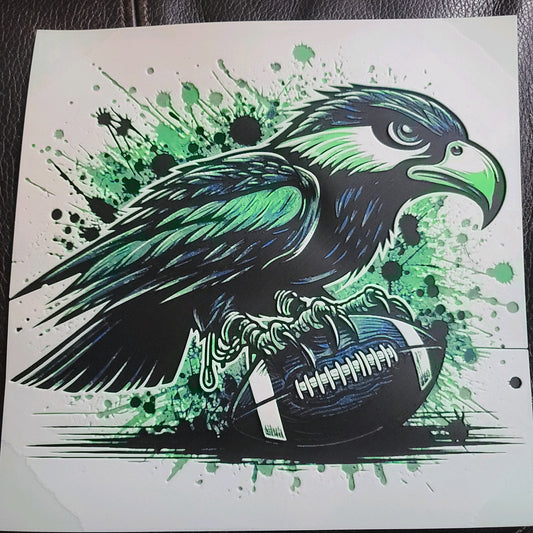 PNW Hawk Hueforge Wall Art